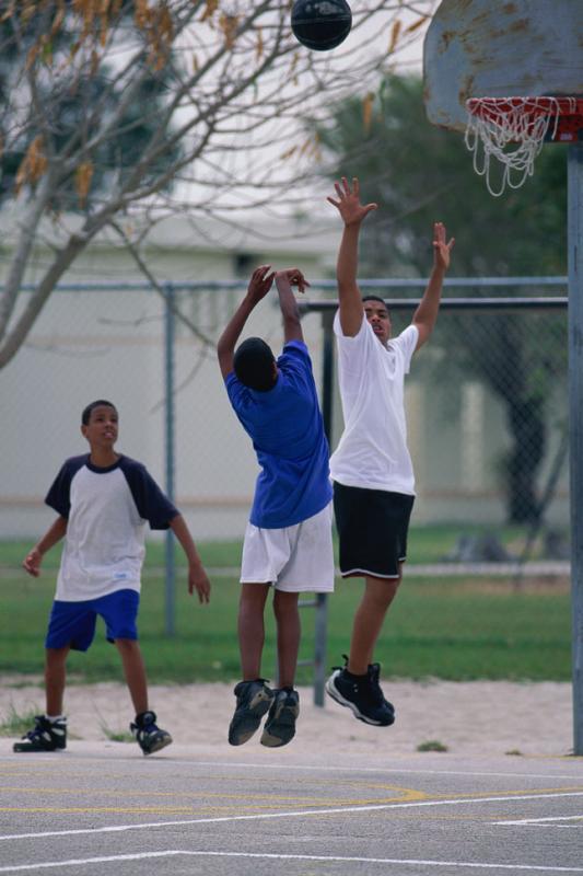 Playground hoops