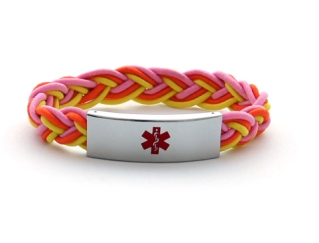 Hope Paige medical identification bracelet