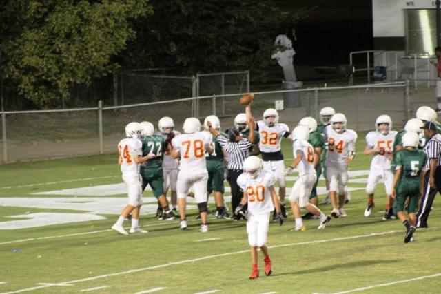 Celebrating a touchdown