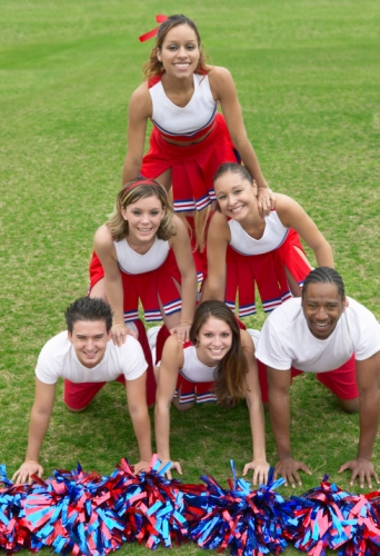 Cheer pyramid