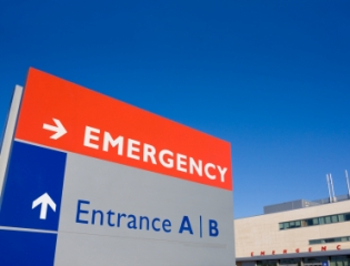 Emergency Department sign