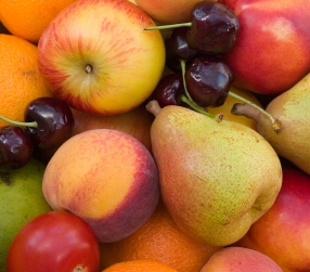 Colorful fruits