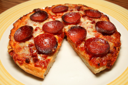 Pepperoni pizza