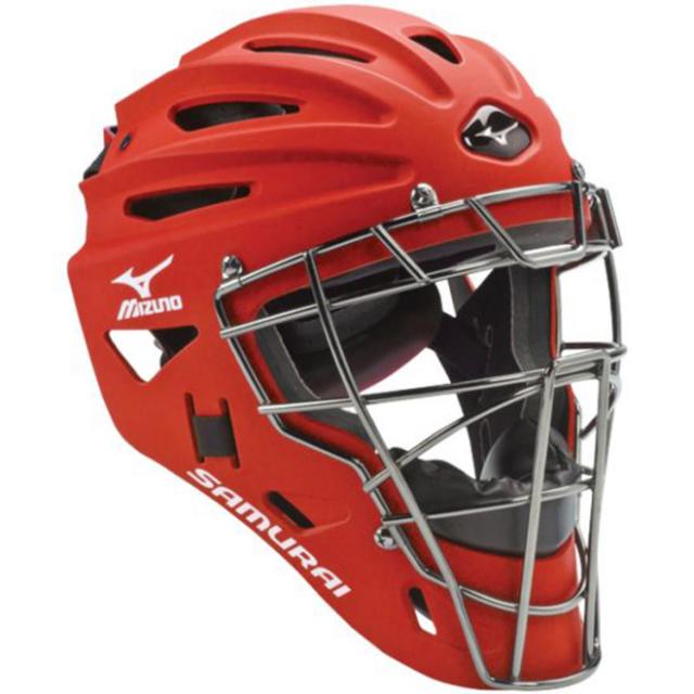 Hockey-style baseball catcher's helmet